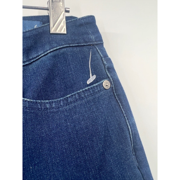 J Jill High Rise Denim Leggings Marin Wash Womens‎ Size 6 Blue New - Picture 5 of 8